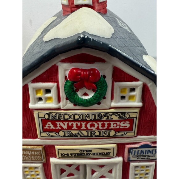 Town Square Collection Coca Cola “Mooney’s Antique Barn” Iluminated RETIRED - Picture 9 of 16